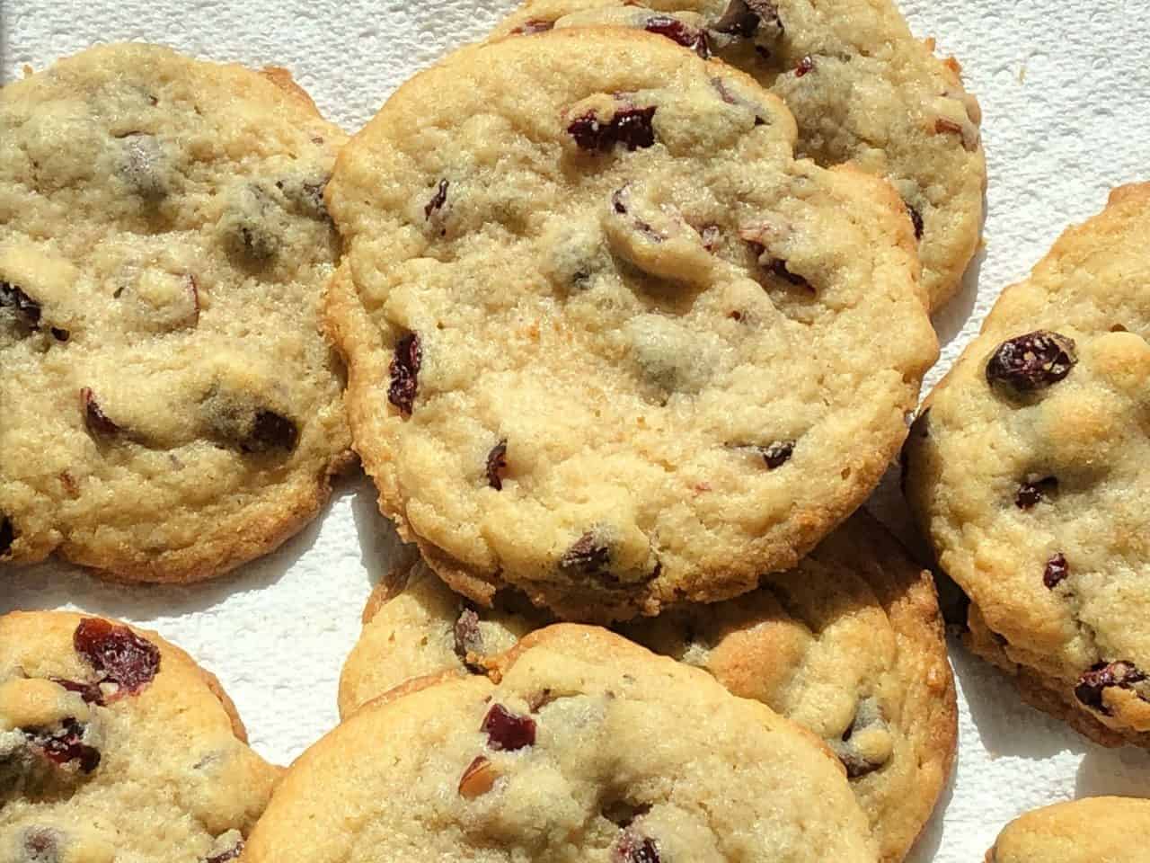 Chocolate Chip Cranberry Cookies Recipe - Bread Dad